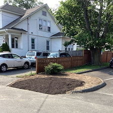 Privacy-Screen-Planting-Bed-Installation-in-Stratford-CT 2